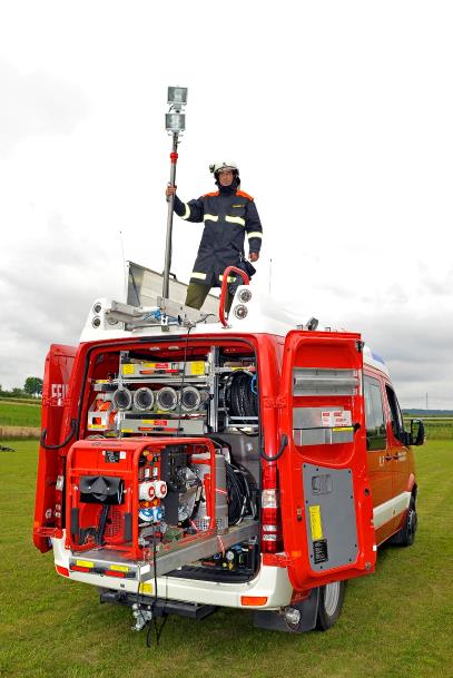 Das neue Feuerwehrauto