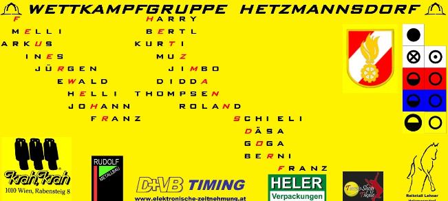 Wettkampftruppe der Feuerwehr Hetzmannsdorf